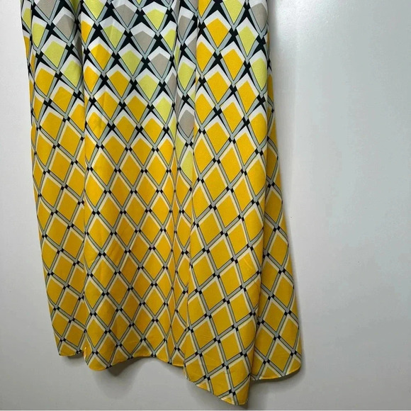 CAARA Frenta Ombré’ Geo Popover Midi Dress Size Large - Picture 5 of 10